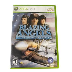 Blazing Angels: Squadrons of WWII (Xbox 360, 2006) CIB  w/ Manual Untested Disc